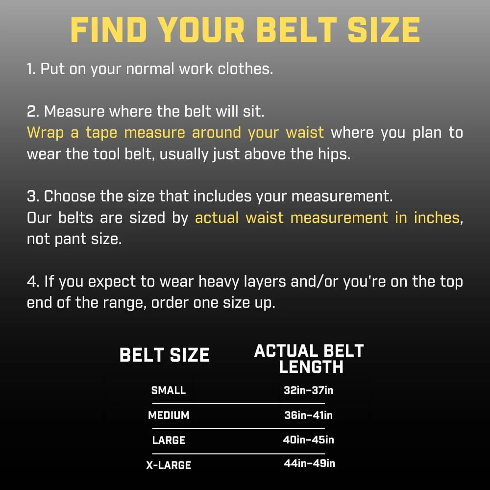 ModBelt HD | Padded Modular Tool Belt - Image 3
