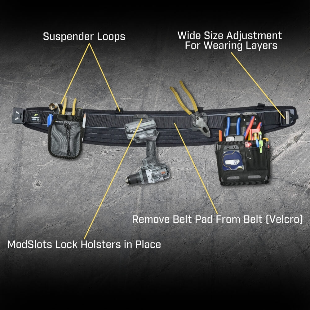 ModBelt HD | Padded Modular Tool Belt - Image 9
